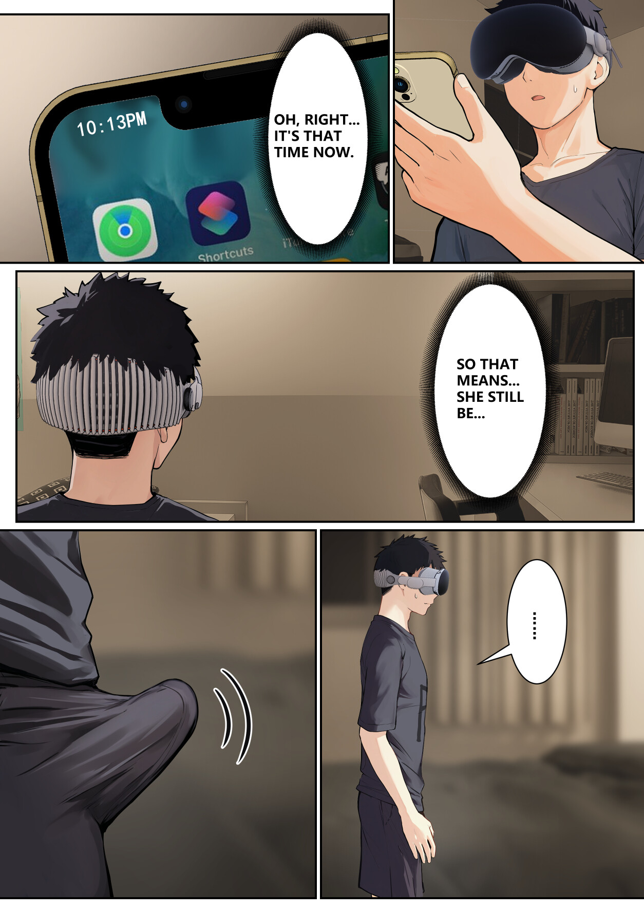 Hentai Manga Comic-My AR glasses can see various stats about my foster sister?!-Read-158